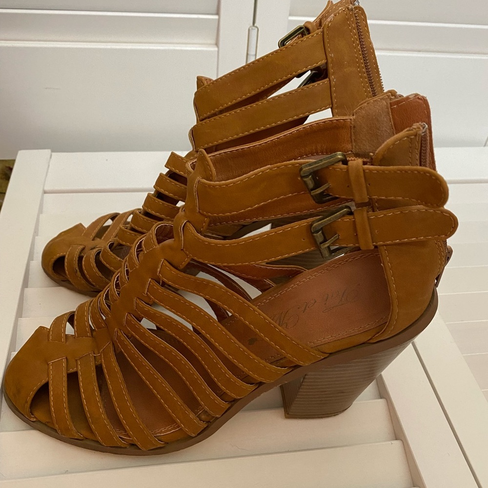 Francesca’s Strappy Booties - Size 9